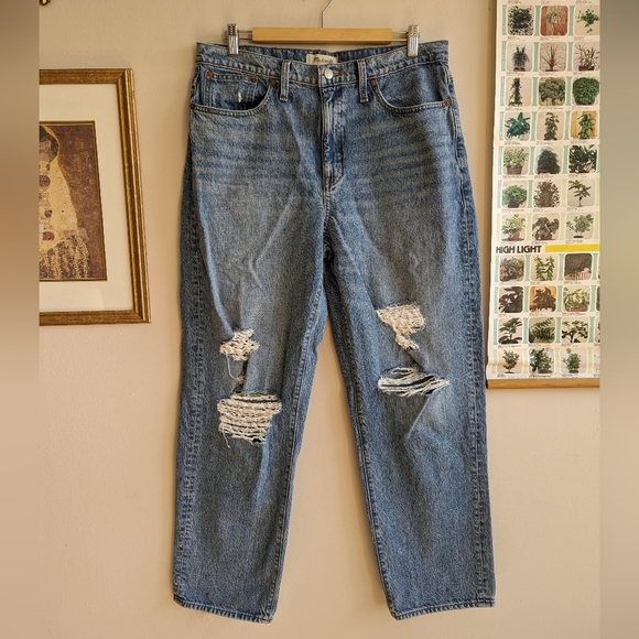 Madewell The Dadjean in Yorktown Wash - Picture 6 of 10